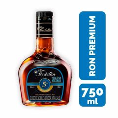 Ron Medellín Añejo 5 Años Sin Azúcar Botella x 750ml