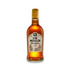 Ron Medellin 750m Dorado Botella