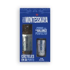 Vodka Montesskaya Regular Botella X 750ml Gratis Vaso