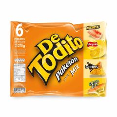 Detodito Paketón Sabor Mix x 270gr x 6 Unidades