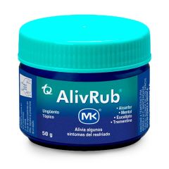 Ungüento Tópico Alivrub Mk Frasco x 50gr