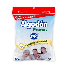 Pomos De Algodón Mk x 100gr
