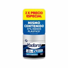 Desodorante En Crema Yodora Total Control Pote x 100gr x 2 Unidades Precio Especial