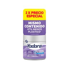 Desodorante En Crema Yodora Derma Control Pote x 100gr x 2 Unidades Precio Especial