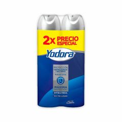 Talco En Aerosol Yodora Hongos Y Bacterias x 260ml x 2 Unidades Precio Especial