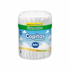 Copitos Mk Biodegradables De Algodón Pague 50 Lleve 80 Unidades
