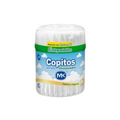 Copitos Mk Biodegradables De Algodón Pague 50 Lleve 80 Unidades