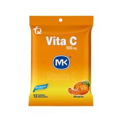 Vitaminas Vita C MK Sabor A Mandarina Sobre x 12 Unidades Masticables