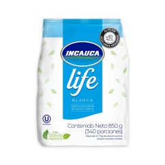 Azúcar Incauca Life Blanca Con Stevia Orgánica Bolsa x 850gr