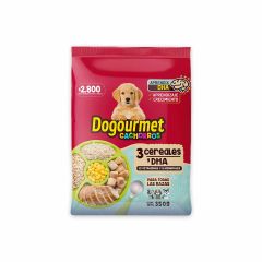 Alimento Para Perro Dogourmet Cachorro Sabor A 3 Cereales Y Dha Todas Las Razas x 350gr