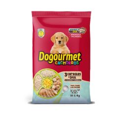Alimento Para Perro Dogourmet Cachorro Sabor A 3 Cereales Y Dha Todas Las Razas x 1000gr