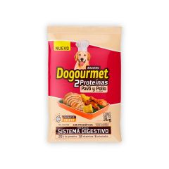Alimento Para Perro Dogourmet Adulto Sabor A Pavo Y Pollo x 2000gr