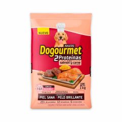 Alimento Para Perro Dogourmet Adulto Sabor A Salmón Y Carne x 1000gr