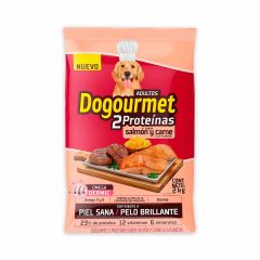 Alimento Para Perro Dogourmet Adulto Sabor A Salmón Y Carne x 2000gr