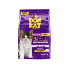 Alimento Para Gato Donkat Gaticos Cuidado Total X 1000gr