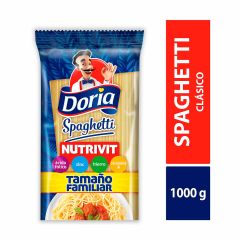 Pasta Doria Spaghetti Tamaño Familiar x 1000gr