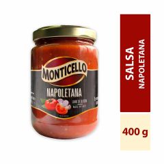 Salsa Napoletana Monticello Libre De Gluten Frasco x 400gr