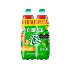 Bebida De Té Mr Tea Sabor A Durazno Y Limón Pet x 1500ml x 2 Unidades