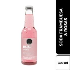 Soda Hatsu 300m Frambuesa Rosas
