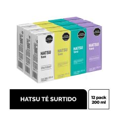 Té Líquido Hatsu Surtido Tetra x 200ml x 12 Unidades