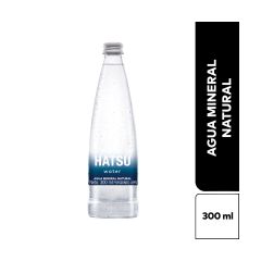 Agua Hatsu Mineral Natural Sin Gas Pet X 300ml