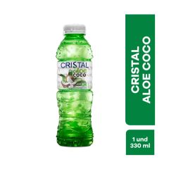 Agua Aloe Coco Cristal Pet x 330ml