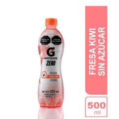 Bebida Gatorade Sabor A Fresa Kiwi Sin Azúcar x 500ml
