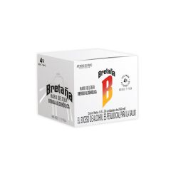 Aperitivo Bretaña Hard Seltzer Sabor A Mango Y Piña Lata X 269ml X 6 Unidades