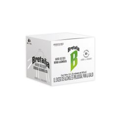 Aperitivo Bretaña Hard Seltzer Sabor A Limón Y Jengibre Lata X 269ml X 6 Unidades