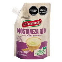 Salsa Mostaneza De Ajo La Constancia Doypack x 190gr