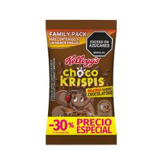 Cereal Choco Krispis Kelloggs Bolsa X 360gr Family Pack Precio Especial