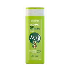 Shampoo Muss Alta Nutrición Sin Sal X 400ml
