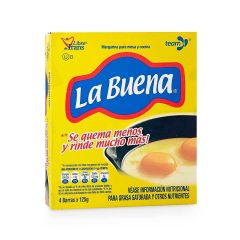 Margarina La Buena 125g Display