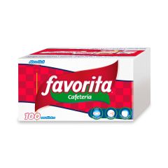 Servilleta Favorita 100u Cafeteria