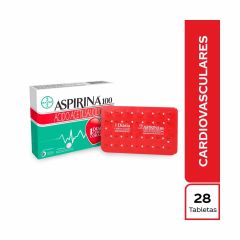 Analgesico Aspirina 100 Bayer 28tab
