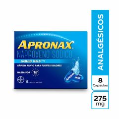 Analgesico Apronax Bayer 8cap 275m