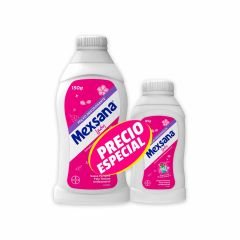 Talco En Polvo Medicado Mexsana Lady Antibacterial x 150gr + 85gr Precio Especial