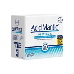 Jabon Acid Mantle 90G 3Un Provitamina B5