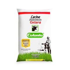 Leche Colanta Pasteurizada Entera Bolsa x 1000ml