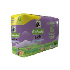 Leche Colanta Deslactosada Semidescremada Bolsa x 1000ml x 6 Unidades