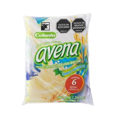 Avena Colanta Uht Sabor Natural Bolsa x 200ml x 6 Unidades