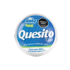 Quesito Montefrío Colanta X 500gr Taza