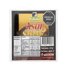 Queso Colanta Fresco Semiduro Graso Para Asar x 250gr