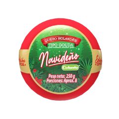 Queso Holandés Colanta Tipo Gouda X 250gr Edición Navidad