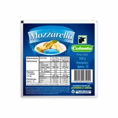 Queso Mozzarella Colanta 500g Tajado