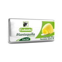 Mantequilla Colanta Con Sal x 250gr
