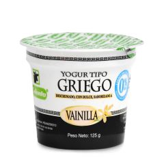 Yogur Griego Colanta Descremado Con Dulce De Vainilla x 125gr