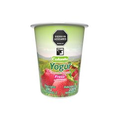 Yogur Colanta Sabor A Fresa Vaso x 200gr