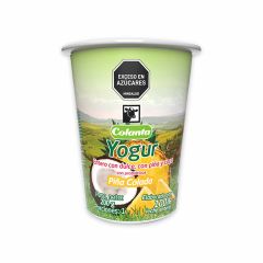 Yogur Colanta Sabor A Piña Colada Vaso x 200gr