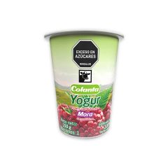 Yogur Colanta Sabor A Mora Vaso x 150gr